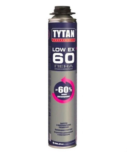изображение Пена профессиональная Tytan Professional LowEx 60 магазин Компании Интерком-НН картинка Tytan Professional LowEx 60 Пена профессиональная от магазина Интерком-НН