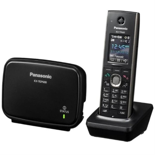 картинка Panasonic KX-TGP600RUB Беспроводной телефон SIP DECT, цвет: черный  от магазина Интерком-НН