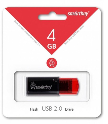 изображение Память USB 4 Gb Smart Buy Click черный 2.0 (SB4GBCL-K) магазин Компании Интерком-НН картинка Память USB 4 Gb Smart Buy Click черный 2.0 (SB4GBCL-K) от магазина Интерком-НН