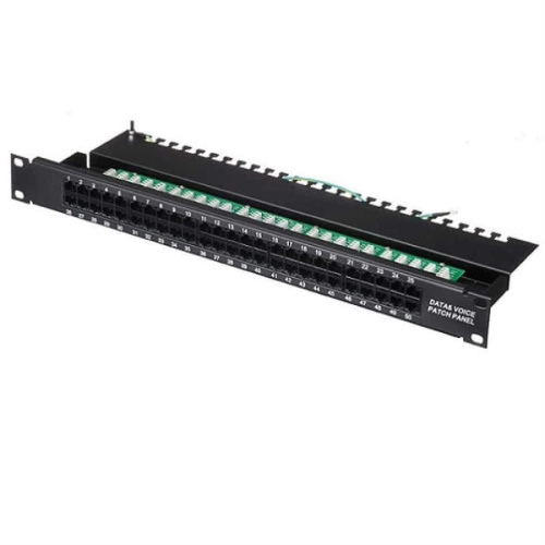 изображение Патч-панель телефонная UTP, 19", 50 портов RJ45, cat.3, 1U, Krone Type, "L" магазин Компании Интерком-НН картинка Патч-панель телефонная UTP, 19", 50 портов RJ45, cat.3, 1U, Krone Type, "L" от магазина Интерком-НН