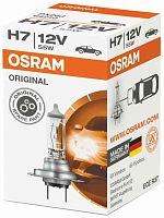 картинка Osram 64210 лампа галогеновая Original H7 12V 55W PX26d для автомобильных фар от магазина Интерком-НН