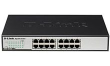 картинка D-Link DGS-1016D/GE Коммутатор с 16 портами 10/100/1000 от магазина Интерком-НН