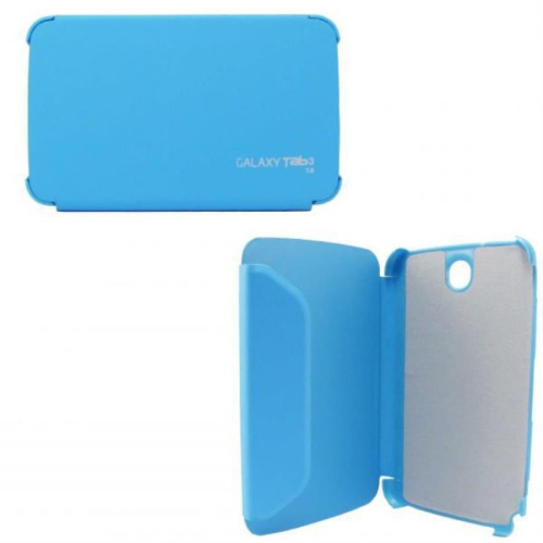 картинка Чехол-книжка Samsung Galaxy Tab3 (голубой) 7" пластик от магазина Интерком-НН