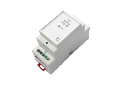 изображение БП1-12в Блок питания 1А/12В для GSM/GPRS/Ethernet/PLC-модемов на DIN-рейку магазин Компании Интерком-НН картинка БП1-12в Блок питания 1А/12В для GSM/GPRS/Ethernet/PLC-модемов на DIN-рейку от магазина Интерком-НН