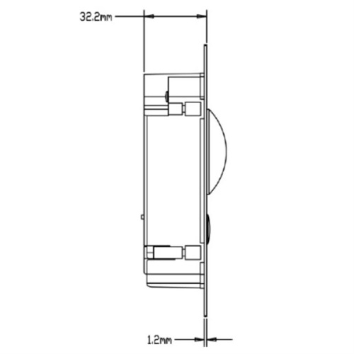 картинка Dahua VTO2000A IP-Вызывная видеопанель домофона врезное исполнение для VTO2000 от магазина Интерком-НН фото 2