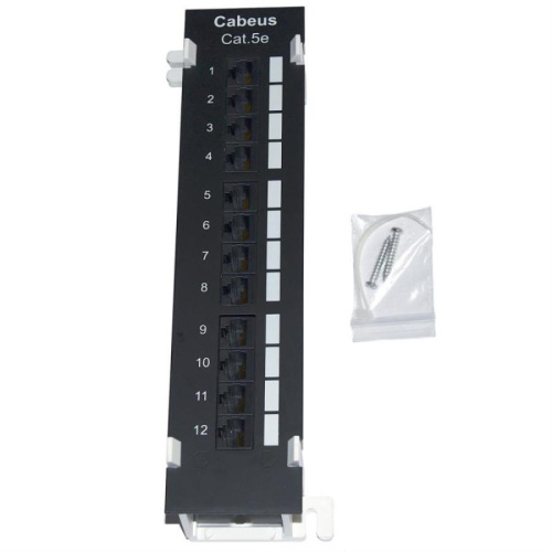 изображение PL-12-C5E-WL патч-панель настенная RJ-45, Cat.5е, 12 портов с подставкой магазин Компании Интерком-НН картинка PL-12-C5E-WL патч-панель настенная RJ-45, Cat.5е, 12 портов с подставкой от магазина Интерком-НН