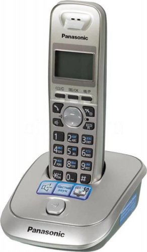 картинка Panasonic KX-TG2511RUN - Беспроводной телефон DECT (радиотелефон) , цвет: Платиновый (N)  от магазина Интерком-НН фото 4