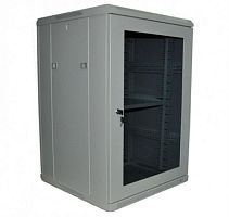 картинка Шкаф напольный 19" 18U серия TE, (600х600х988), разобранный, серый Netko (упакован в 2 коробки) от магазина Интерком-НН