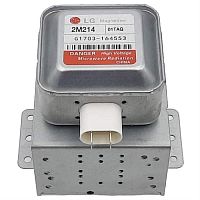 картинка Магнетрон 2M214-01TAG 950Вт (6 пластин) для микроволновой печи (СВЧ) LG от магазина Интерком-НН