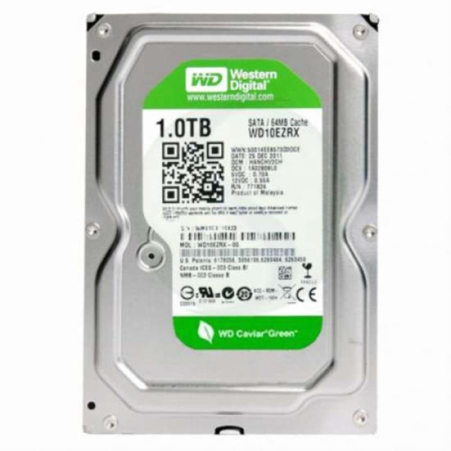 картинка Жесткий диск Western Digital 1Tb 64 Mb SATA-III WD10EZRX (Green) от магазина Интерком-НН