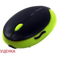 картинка SmartBuy УЦЕНКА SBM-520AG-KN Мышь беспроводная (черно-зеленая) от магазина Интерком-НН