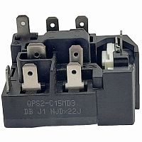 картинка Пускозащитное реле компрессоров Jiaxipera (QPS2-C15MD3) для холодильников Indesit, Ariston   магазин Интерком-НН являющийся официальным представителем в России картинка Пускозащитное реле компрессоров Jiaxipera (QPS2-C15MD3) для холодильников Indesit, Ariston   от магазина Интерком-НН