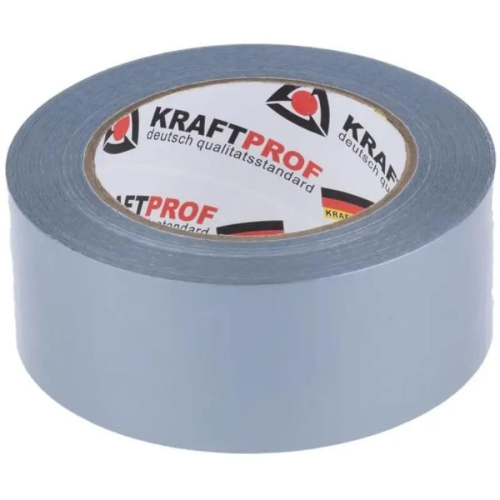 изображение Клейкая лента KraftProf 48ммх50м (серая) гидроизоляционная армированная магазин Компании Интерком-НН картинка Клейкая лента KraftProf 48ммх50м (серая) гидроизоляционная армированная от магазина Интерком-НН