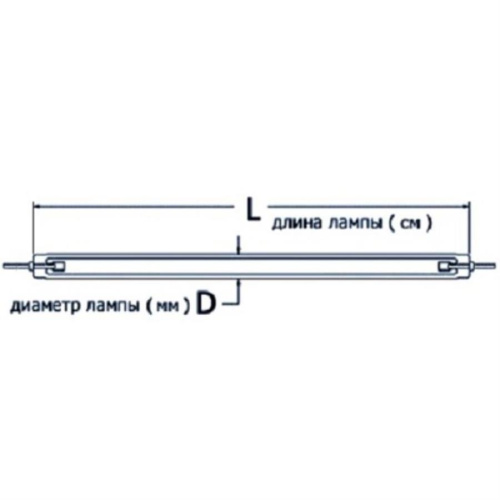 картинка Лампа подсветки экрана CCFL 481мм х 2,4мм для ЖК (LCD) ноутбуков и мониторов от магазина Интерком-НН фото 2