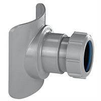 картинка McAlpine BOSSCONN 110-40-GR 110мм Х 40мм Врезка (адаптер) в канализационную трубу (пластиковая) от магазина Интерком-НН