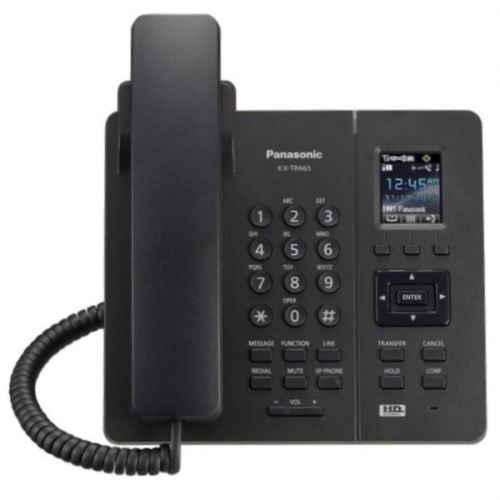 изображение SIP-радиотелефон Panasonic KX-TPA65RUB DECT, цвет: черный магазин Компании Интерком-НН фото 2 картинка Panasonic KX-TPA65 (KX-TPA65RUB) - SIP-радиотелефон в настольном исполнении от магазина Интерком-НН фото 2