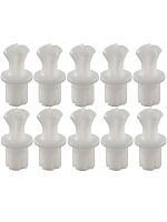 картинка Хвостовик 10шт для ножа измельчителя тип 1 белый блендера Redmond, RED, Polaris от магазина Интерком-НН