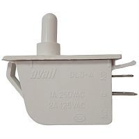 картинка Выключатель света 306(13) (DLS-A) однокнопочный, 2 контакта 250V, 1A для холодильника  от магазина Интерком-НН