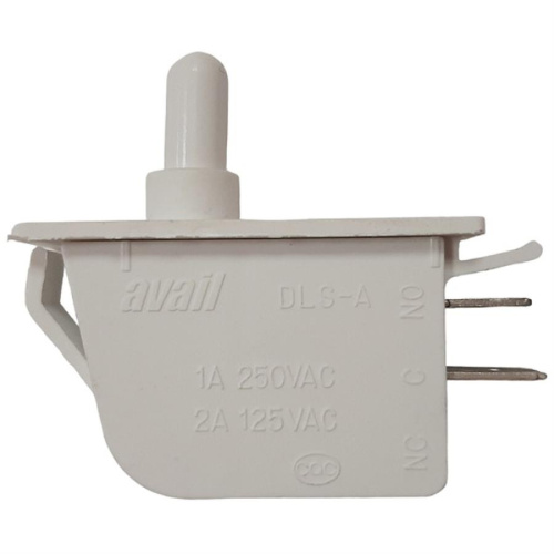 картинка Выключатель света 306(13) (DLS-A) однокнопочный, 2 контакта 250V, 1A для холодильника  от магазина Интерком-НН