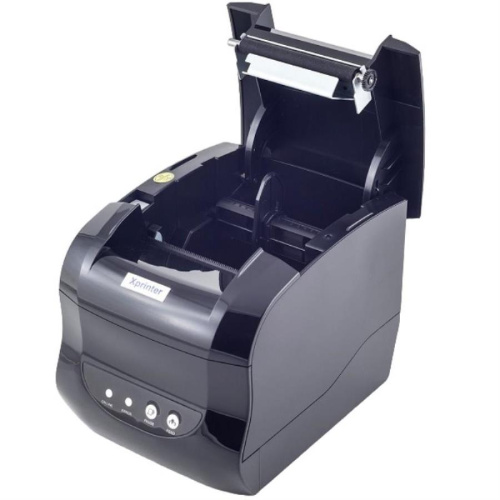 изображение Xprinter XP-365B-BU USB термопринтер этикеток, для термобумаги шириной 20-80 мм, чёрный магазин Компании Интерком-НН фото 3 картинка Xprinter XP-365B-BU USB термопринтер этикеток, для термобумаги шириной 20-80 мм, чёрный от магазина Интерком-НН фото 3