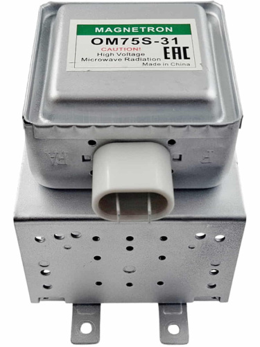 картинка Магнетрон OM75S-31 900Вт (6 пластин) для микроволновой печи (СВЧ) Samsung от магазина Интерком-НН