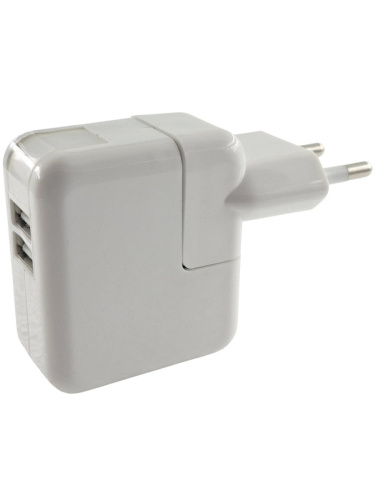 картинка Сетевое зарядное устройство с 2 USB портами  (2100mA) HC21W2 от магазина Интерком-НН фото 2