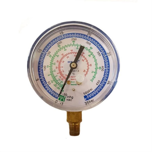 картинка Манометр низкого давления WK8002L для фреона R410A, R22, R407C, R404A от магазина Интерком-НН