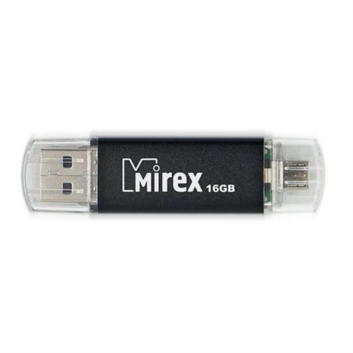 изображение Флешка Mirex SMART BLACK, 16 Гб, USB/microUSB (13600-DCFBLS16) магазин Компании Интерком-НН фото 2 картинка Флешка Mirex SMART BLACK, 16 Гб USB/microUSB (13600-DCFBLS16) от магазина Интерком-НН фото 2