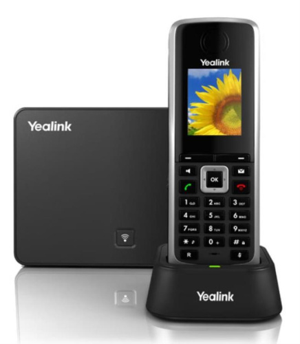 изображение Телефон SIP Yealink W52P черный магазин Компании Интерком-НН картинка Телефон SIP Yealink W52P черный от магазина Интерком-НН