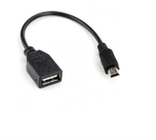 изображение Кабель USB (OTG) для Mini USB черный (пакет) магазин Компании Интерком-НН картинка Кабель USB (OTG) для Mini USB черный (пакет) от магазина Интерком-НН