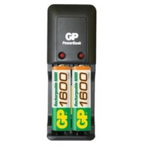 изображение Комплект Зарядное устройство и аккумуляторы 2шт(1600mAh AA) GP PB330GS160-CR2 магазин Компании Интерком-НН картинка Комплект Зарядное устройство и аккумуляторы 2шт(1600mAh AA) GP PB330GS160-CR2 от магазина Интерком-НН
