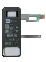 картинка Samsung DE34-00263D Сенсорная панель управления для микроволновой печи (СВЧ) MW83ZR-Y серая от магазина Интерком-НН