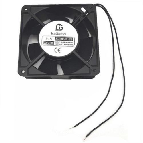 картинка Вентилятор для холодильника XD12038A2HB 120х120х38, 220-240V, 50/60Hz, 0.14/0.10А   от магазина Интерком-НН