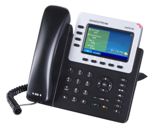 картинка Телефон IP Grandstream GXP-2140 черный от магазина Интерком-НН фото 4