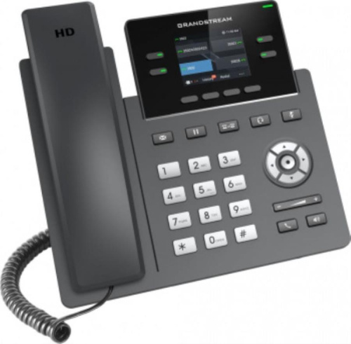 изображение Телефон IP Grandstream GRP-2612W черный магазин Компании Интерком-НН фото 3 картинка Телефон IP Grandstream GRP-2612W черный от магазина Интерком-НН фото 3
