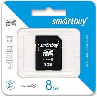 картинка Память SD 8Gb Smart Buy SDHC class4 (SB8GBSDHCCL4)  от магазина Интерком-НН