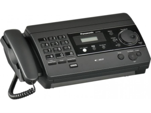 изображение Телефакс Panаsonic KX-FT502RUB, цвет (черный) магазин Компании Интерком-НН картинка KX-FT502RUB Телефакс Panаsonic, цвет (черный) от магазина Интерком-НН