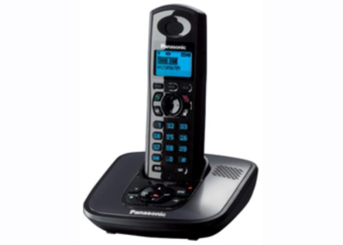 изображение Беспроводной телефон Panasonic KX-TG6481RUT DECT (радиотелефон) с автоответчиком, цвет: темно-серый металлик магазин Компании Интерком-НН картинка Panasonic KX-TG6481RUT - Беспроводной телефон DECT (радиотелефон) с автоответчиком, цвет: темно-серы от магазина Интерком-НН