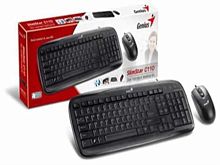 картинка Комплект клав+мышь Genius SlimStar C110 USB Black Colour box от магазина Интерком-НН