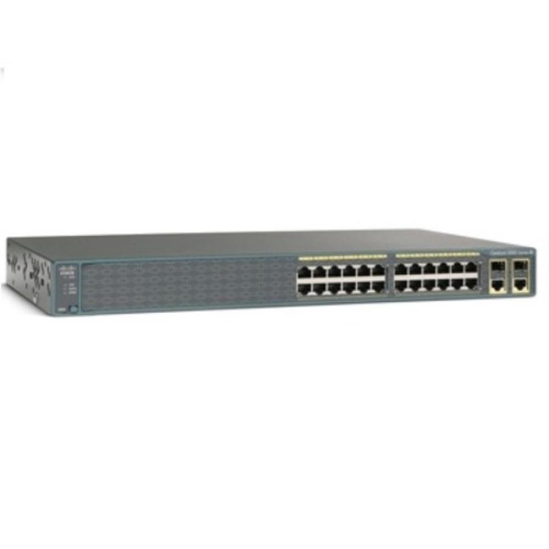 изображение WS-C2960-24TC-S Cisco Catalyst сетевой коммутатор 24 x FE RJ-45, 2 x combo SFP/GE. LAN Lite магазин Компании Интерком-НН картинка Коммутатор Cisco WS-C2960-24TC-S Catalyst сетевой коммутатор 24 x FE RJ-45, 2 x combo SFP/GE от магазина Интерком-НН