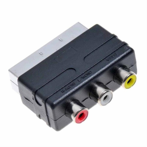 изображение Переходник 3RCA-SCART магазин Компании Интерком-НН картинка Переходник 3RCA-SCART от магазина Интерком-НН