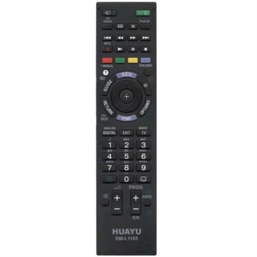 изображение Huayu RM-L1165 (18040) пульт дистанционного управления универсальный (ПДУ) для телевизоров Sony магазин Компании Интерком-НН картинка Huayu RM-L1165 (18040) пульт дистанционного управления универсальный (ПДУ) для телевизоров Sony от магазина Интерком-НН