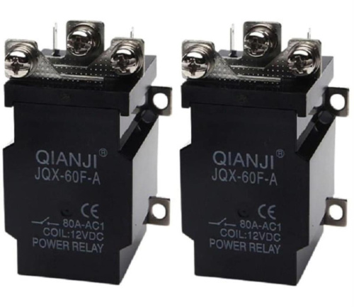 изображение Силовое реле Qianji JQX-60F-A 2 штук (Xinyu JQX-80A, LJQX-68F/1Z) 12В, контакты 250В 80А магазин Компании Интерком-НН картинка Силовое реле Qianji JQX-60F-A 2 штук (Xinyu JQX-80A, LJQX-68F/1Z) 12В, контакты 250В 80А от магазина Интерком-НН