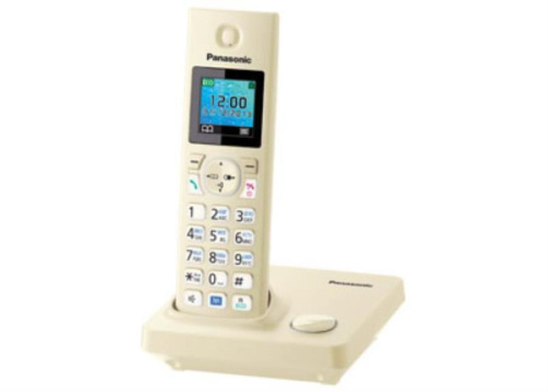 картинка Panasonic KX-TG7851RUJ - Беспроводной телефон DECT (радиотелефон) , цвет: Бежевый (J)  от магазина Интерком-НН