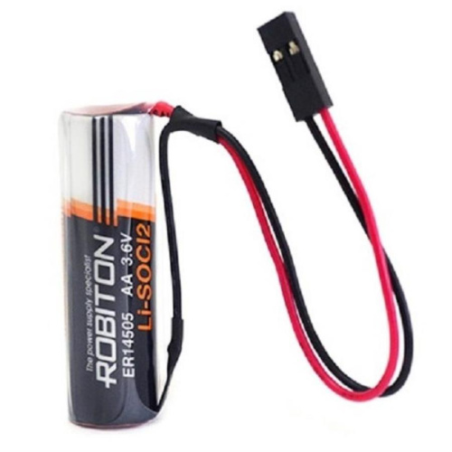 картинка Robiton ER14505-DP элемент питания (батарейка) с коннектором Li-SOCl2 литий-тионилхлоридный 3,6В, AA от магазина Интерком-НН