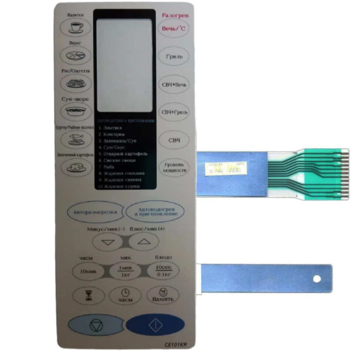 картинка Samsung DE34-10230C Сенсорная панель СВЧ (микроволновой) печи CE101KR от магазина Интерком-НН фото 2