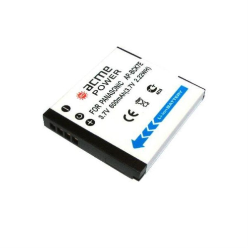 изображение Аккумулятор Li-ion, 3.7 V, 600 mAh AcmePower AP-BCK7E для фотокамер Panasonic магазин Компании Интерком-НН фото 2 картинка AcmePower AP-BCK7E Аккумулятор Li-ion, 3.7 V, 600 mAh для фотокамер Panasonic от магазина Интерком-НН фото 2