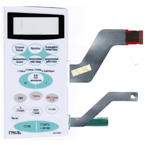 картинка Samsung DE34-00193D Сенсорная панель управления для микроволновой печи (СВЧ) CE2738NR белый от магазина Интерком-НН фото 3