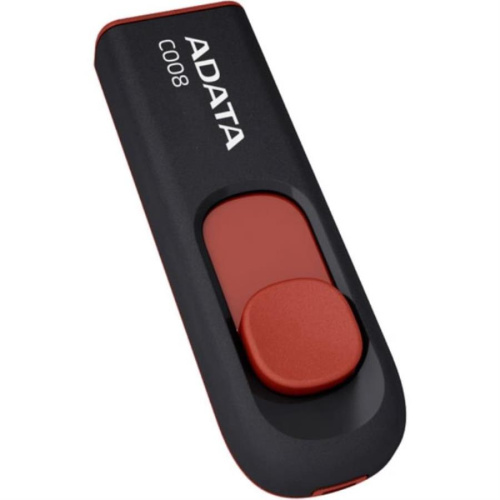 изображение Память USB 8 Gb A-Data C008 черный-красный магазин Компании Интерком-НН картинка Память USB 8 Gb A-Data C008 черный-красный от магазина Интерком-НН