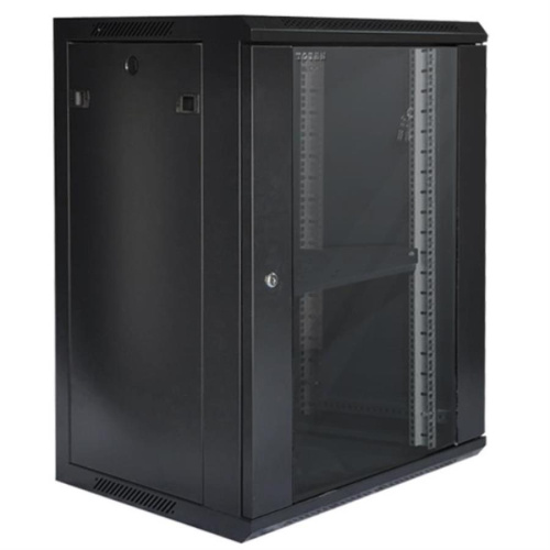 изображение Шкаф настенный 12U серия WM (570х450х635), разборный, черный Netko магазин Компании Интерком-НН картинка Шкаф настенный 12U серия WM (570х450х635), разборный, черный Netko от магазина Интерком-НН